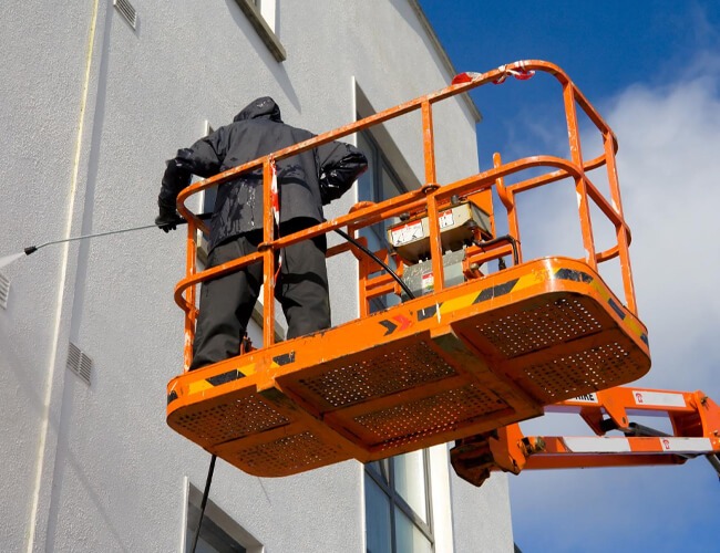 Exterior Building Cleaning