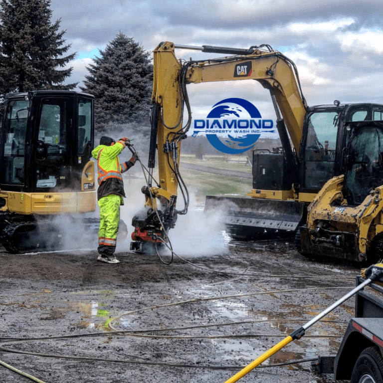 Construction Equipment Cleaning